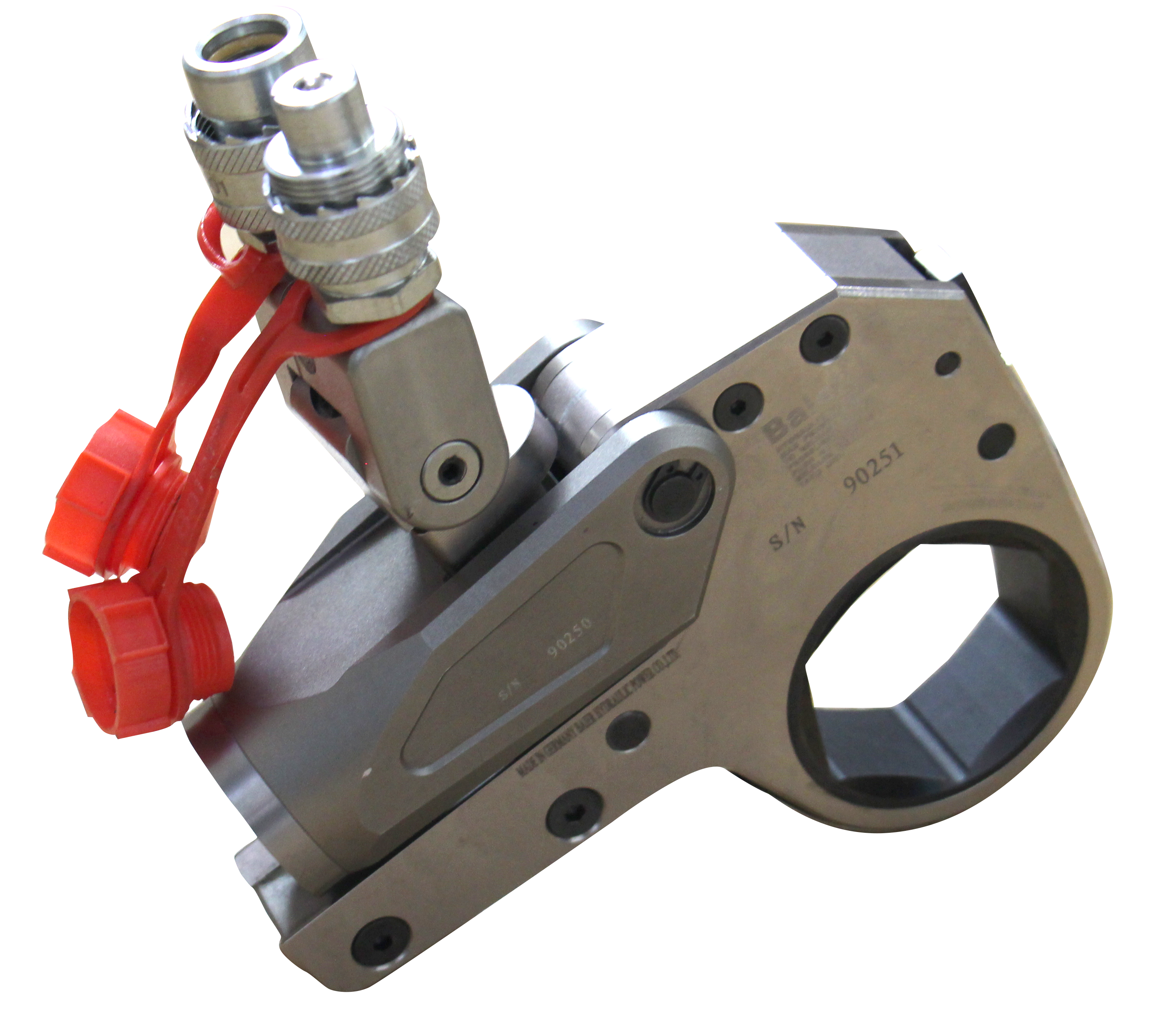 Llave dinamométrica hidráulica portátil de aleación de titanio de aluminio